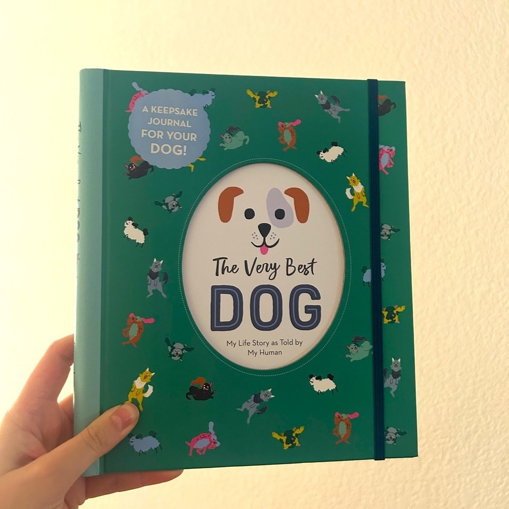 The Very Best Dog Keepsake Journal – A Story Told by Your Dog’s Human- NWT